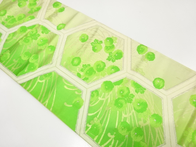 Japanese Kimono / Antique / Fukuro Obi Silk